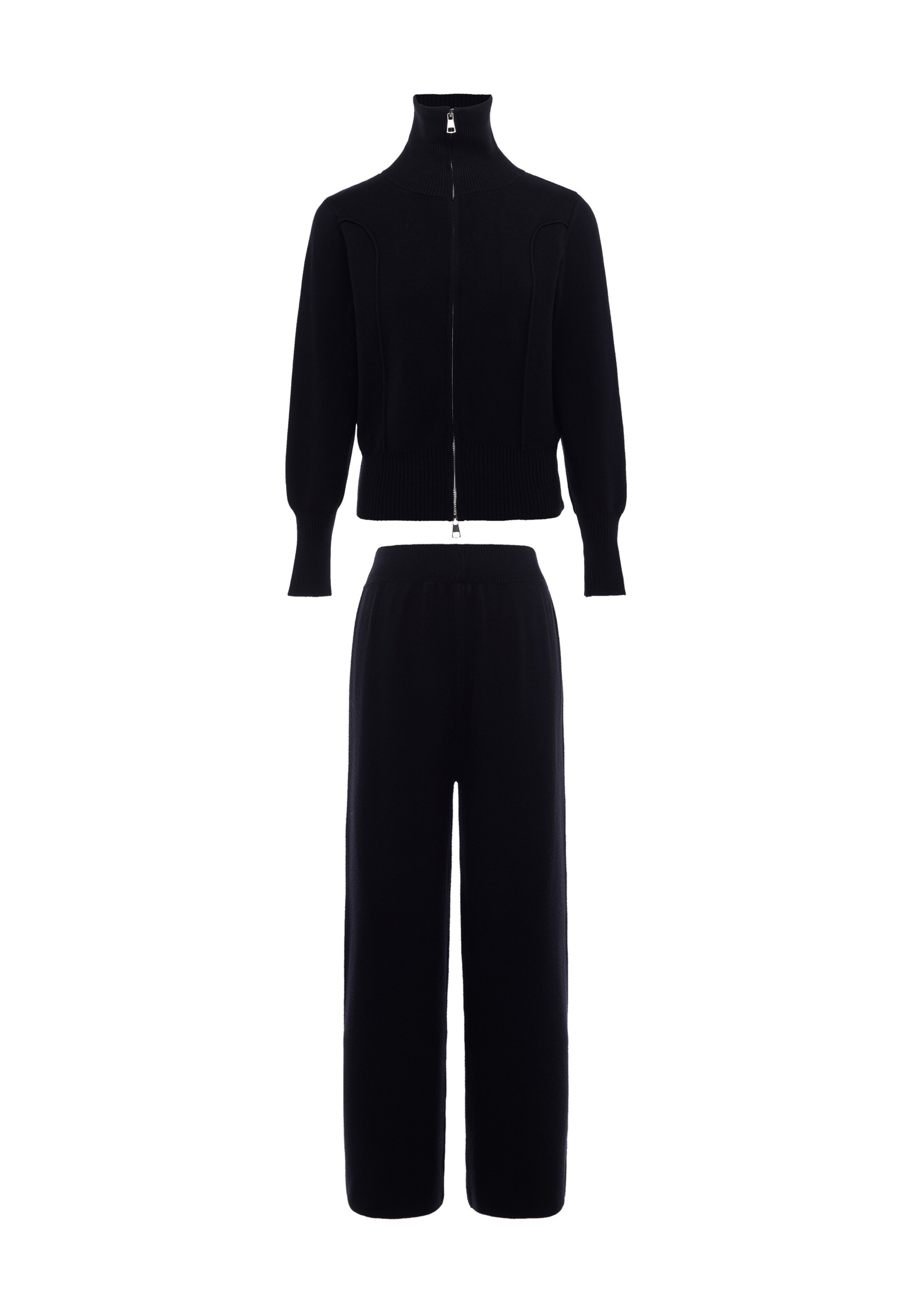 faina Pantsuit in Black: front