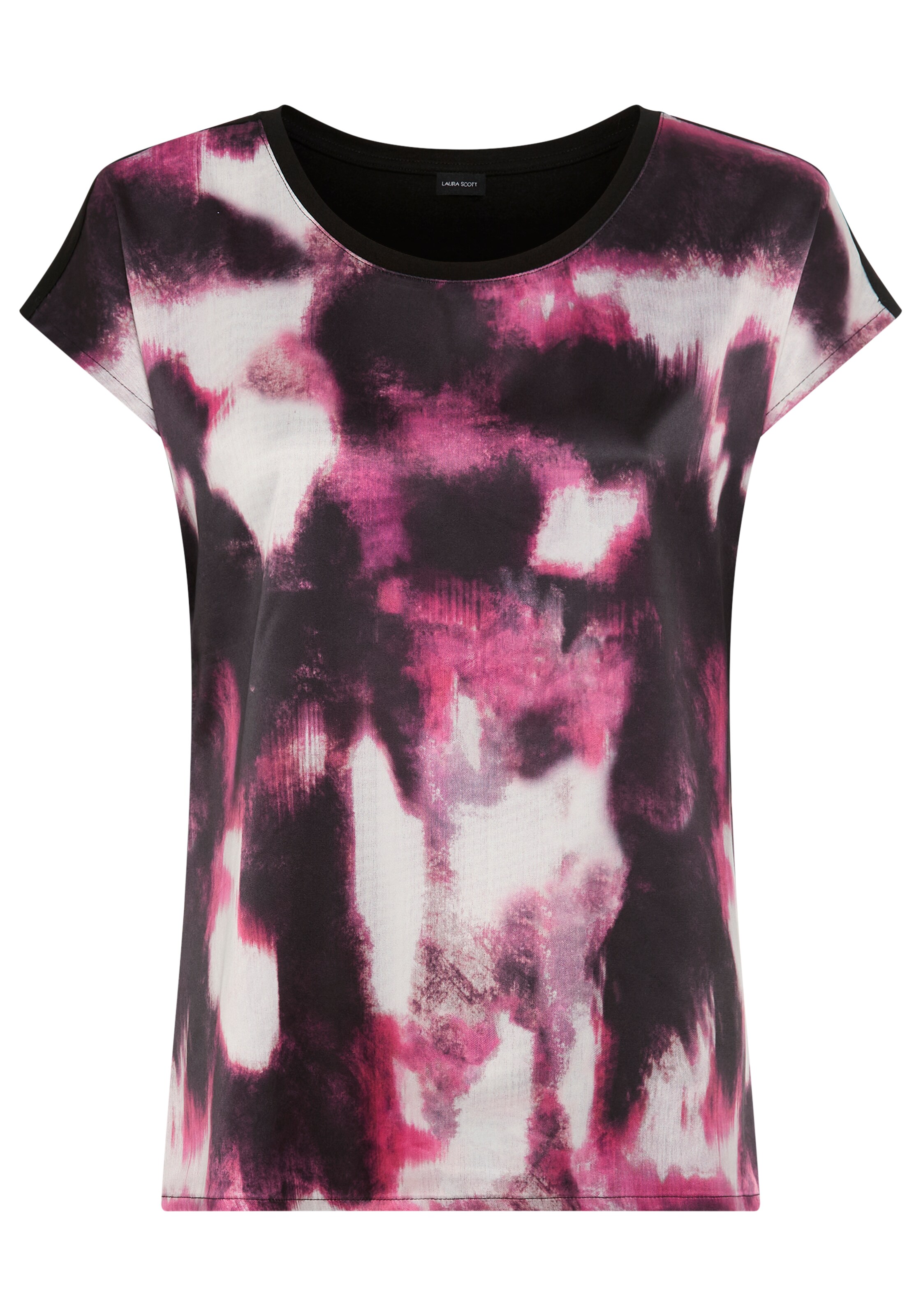 LAURA SCOTT Blouse in Black: front