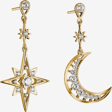 Thomas Sabo Ohrringe in Gelb: Vorderseite