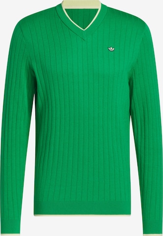ADIDAS PERFORMANCE - Jersey deportivo 'Originals Cashmere Knit' en verde: frente