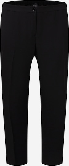 Pantaloni cu dungă 'RARO' Persona by Marina Rinaldi pe negru, Vizualizare produs