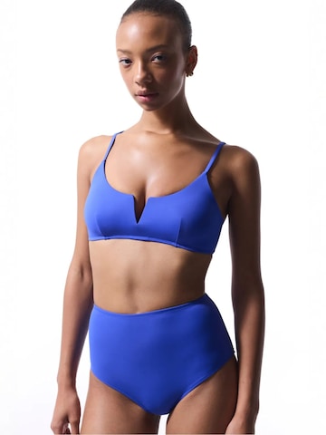 Penti Háromszög Bikini felső - kék: elől