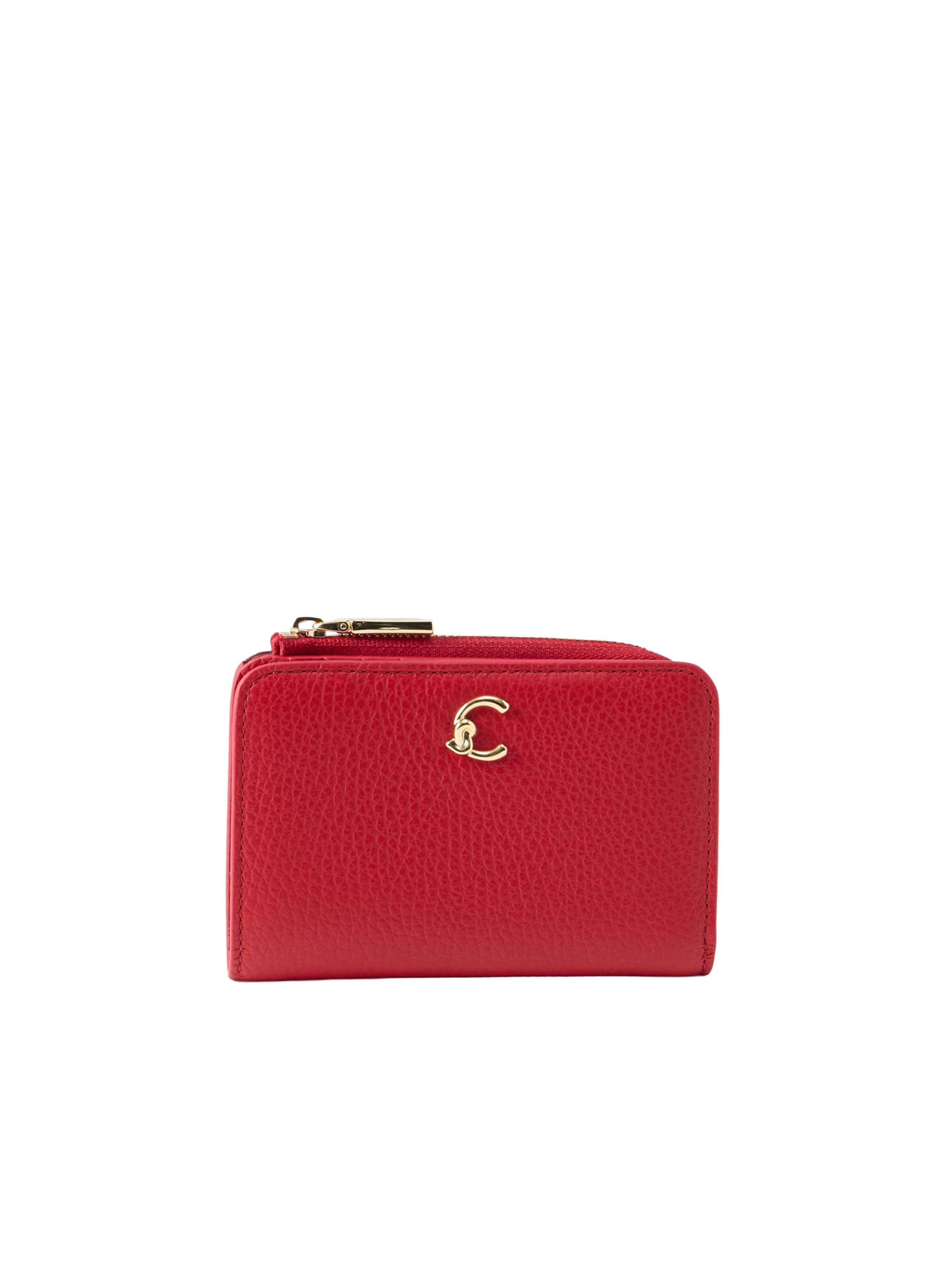 raudona Coccinelle Piniginė: priekis