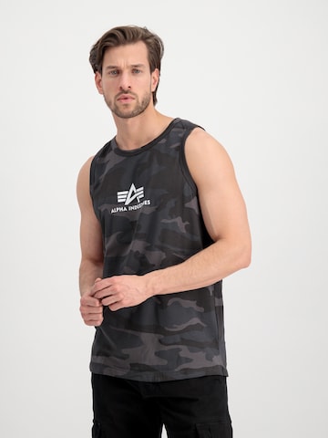 T-Shirt ALPHA INDUSTRIES en noir