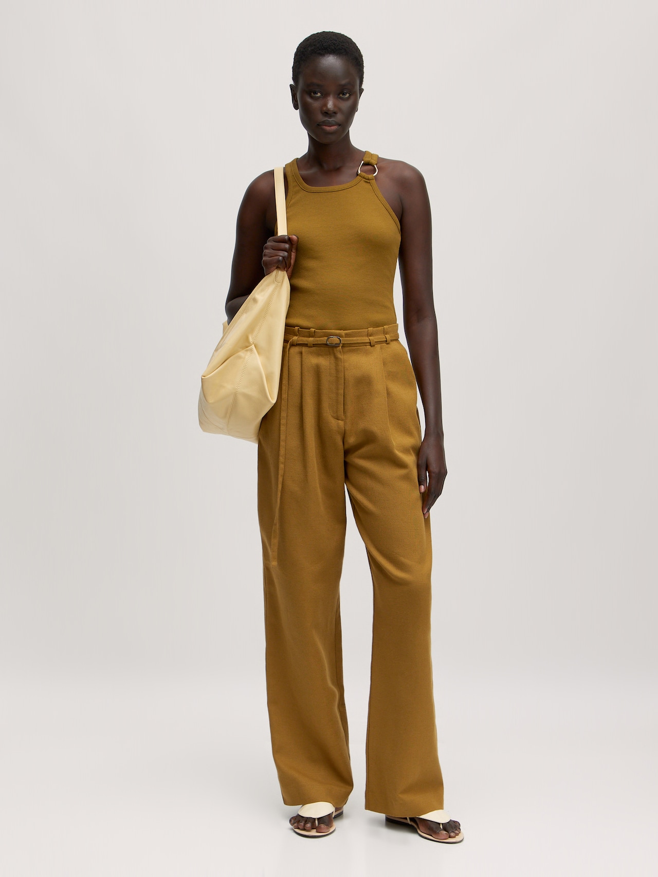 EDITED Producten Top 'Charlotte' Bruin