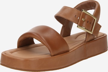 CLARKS Sandalen met riem 'Alda' in Bruin: voorkant