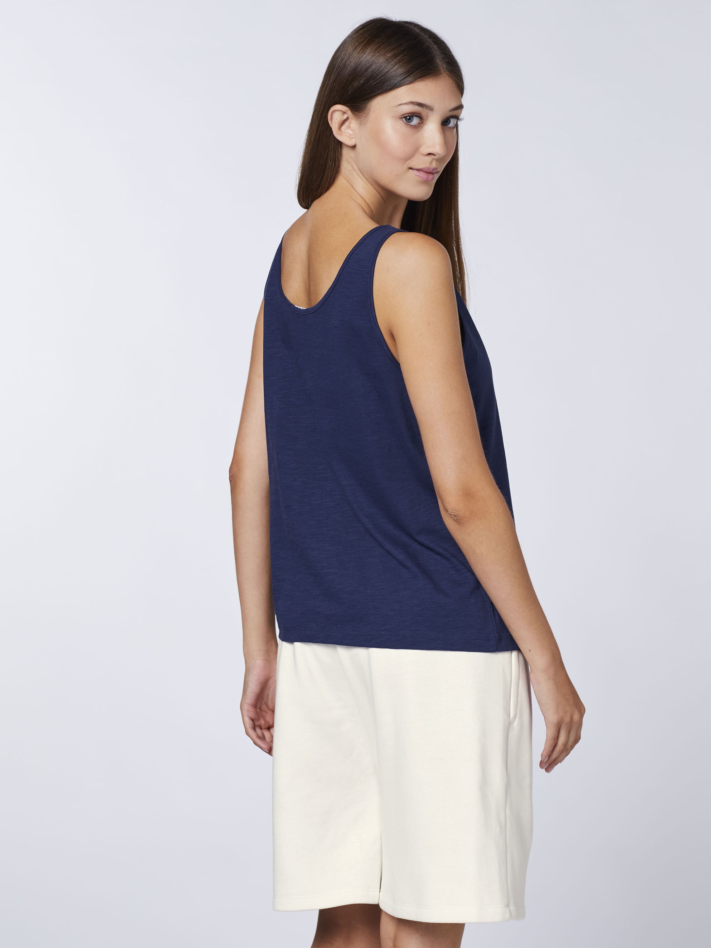 トップス CHIEMSEE CHIEMSEE Top in Dark Blue | ABOUT YOU
