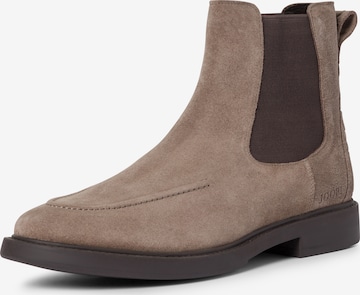 JOOP! - Botas chelsea 'Stampa Fine Thales' em castanho: frente