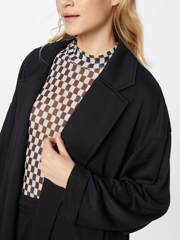 Urban Classics Knitted Coat in Black