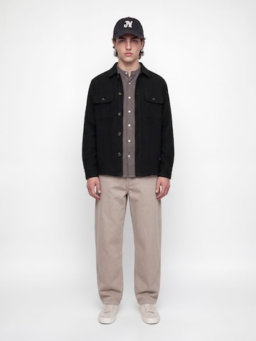 JACK & JONES Regular fit Button Up Shirt 'JJERegent' in Black
