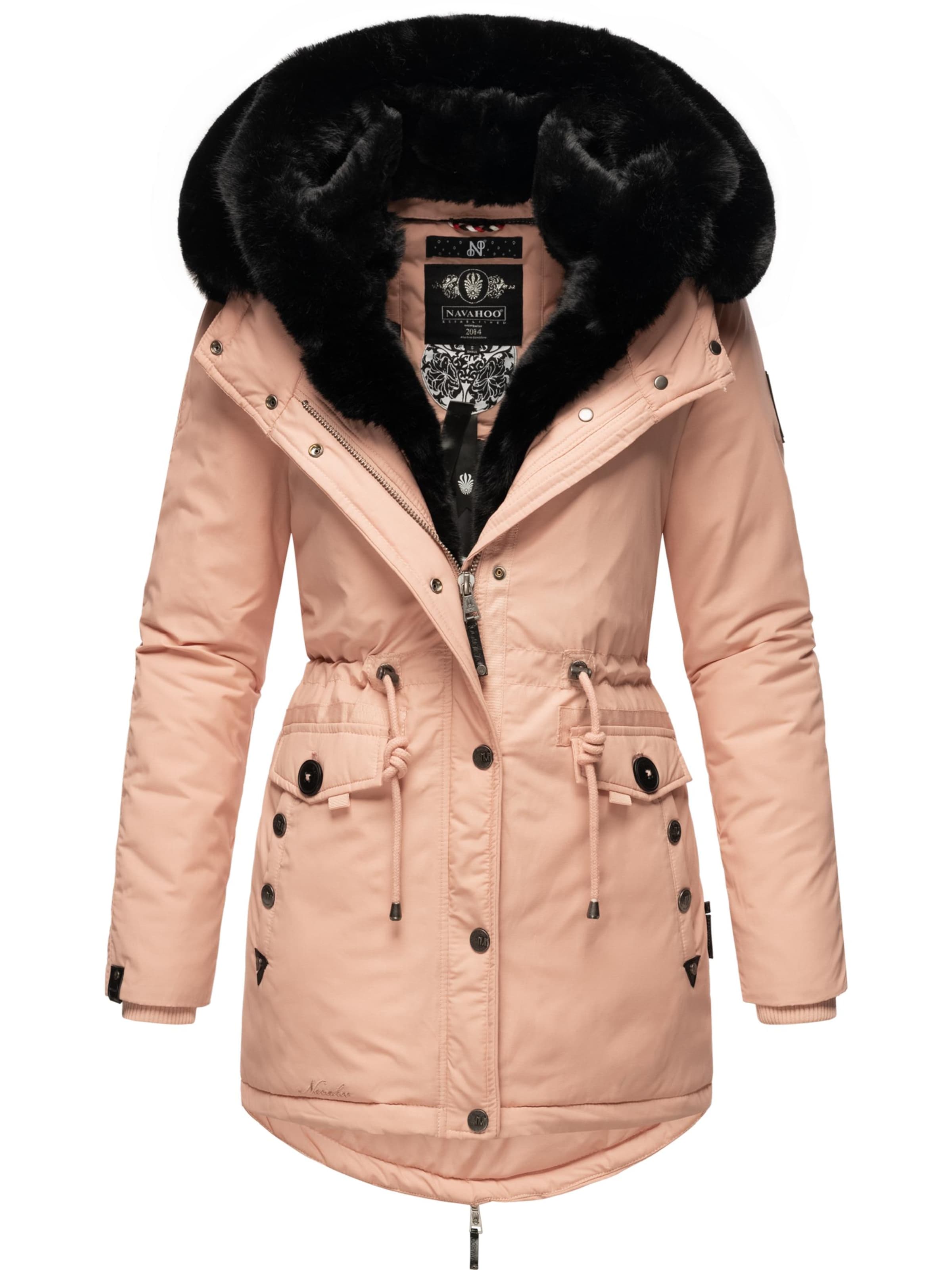NAVAHOO Vinterparkas i rosa