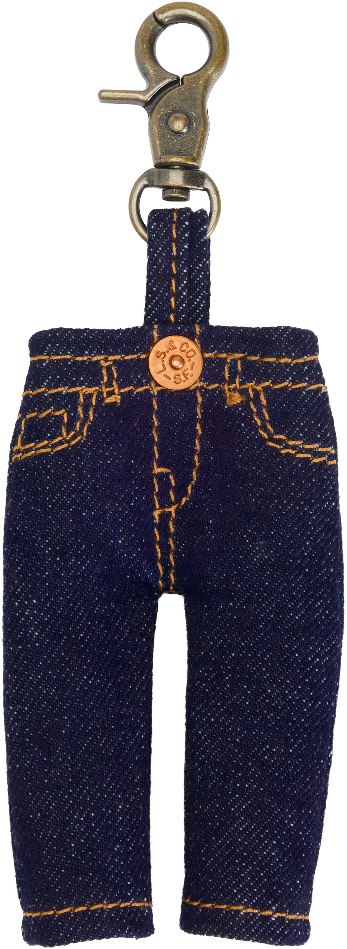 Porte-clés LEVI'S ® en bleu : devant