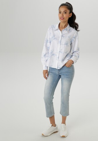 Aniston SELECTED Bluse in Weiß