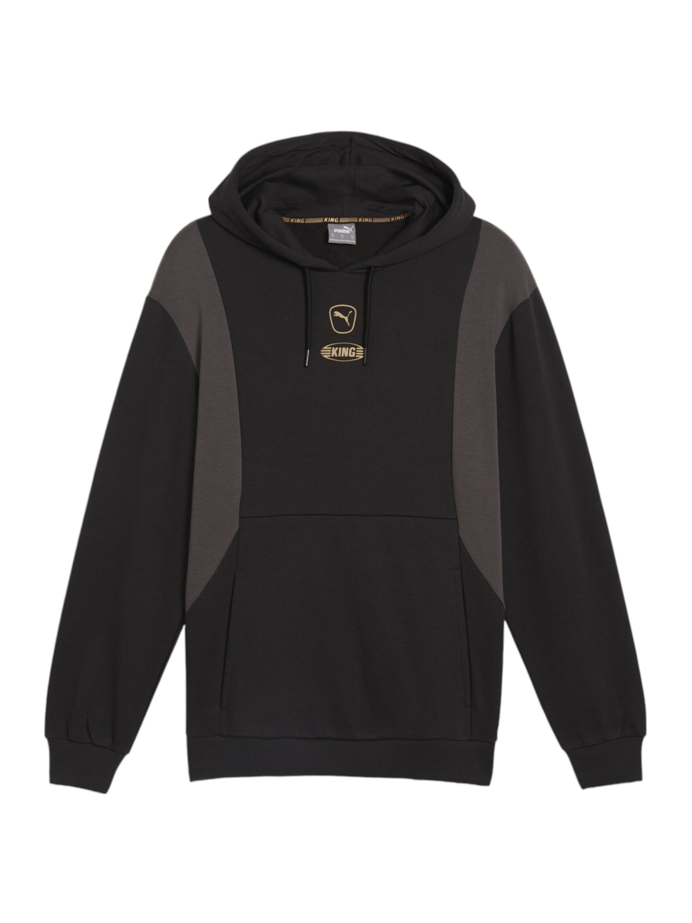 PUMA Sportsweatshirt in Schwarz: Vorderseite