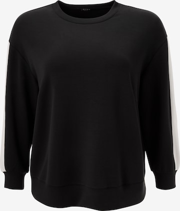 Aniston Sweatshirt in Schwarz: Vorderseite