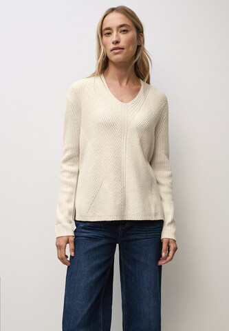 STREET ONE Sweater in Beige: front