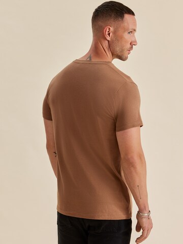 DAN FOX APPAREL Regular fit Shirt 'Piet' in Brown