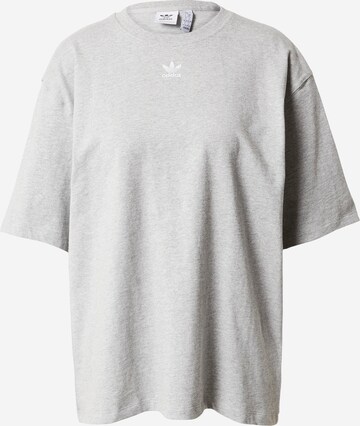 ADIDAS ORIGINALS T-shirt 'Adicolor Essentials' i grå: framsida