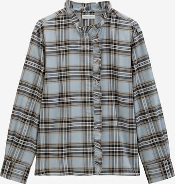Marc O'Polo Blouse in Blauw: voorkant