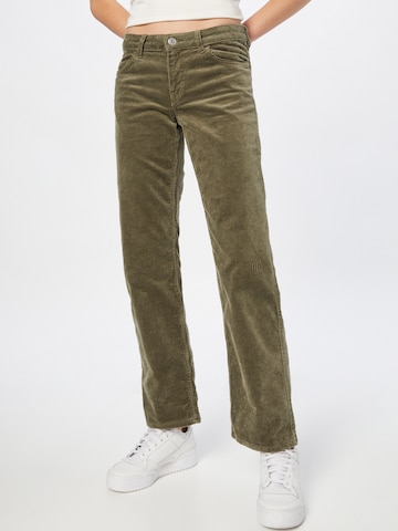 WEEKDAY - Pantalón 'Arrow' en verde: frente