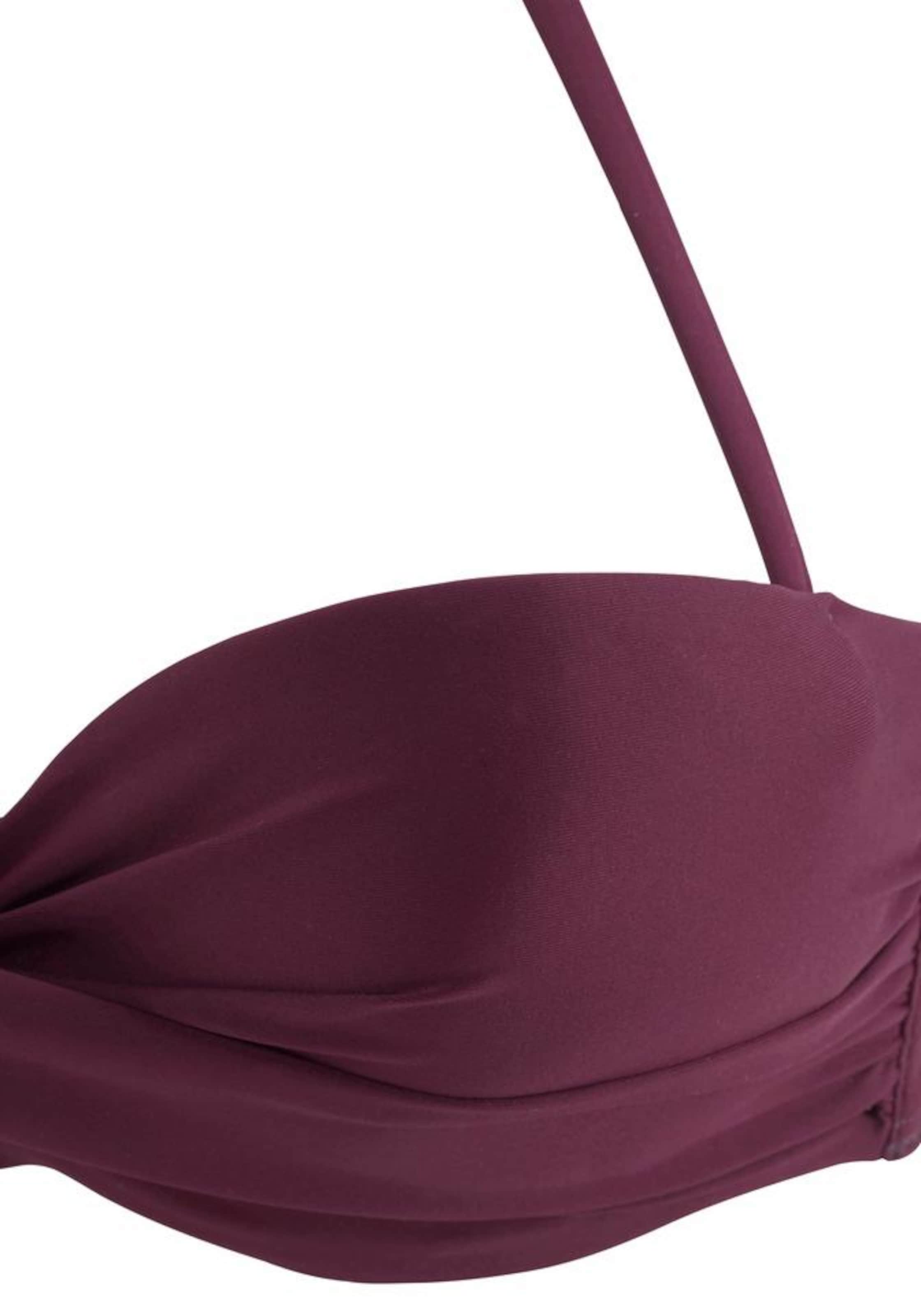 LASCANA Bandeau Bikinitoppi värissä punainen