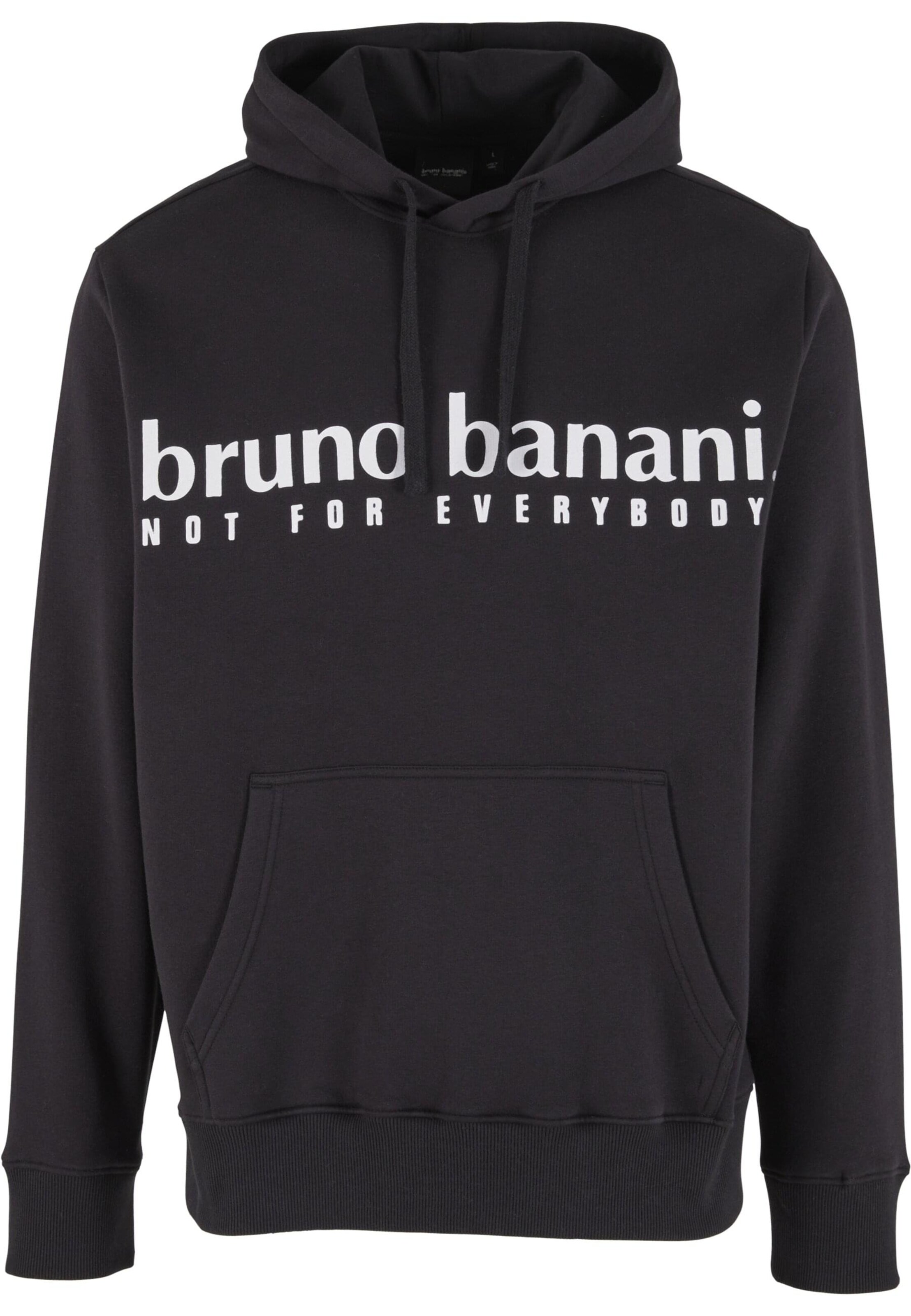 Felpa di Bruno Banani in nero: frontale