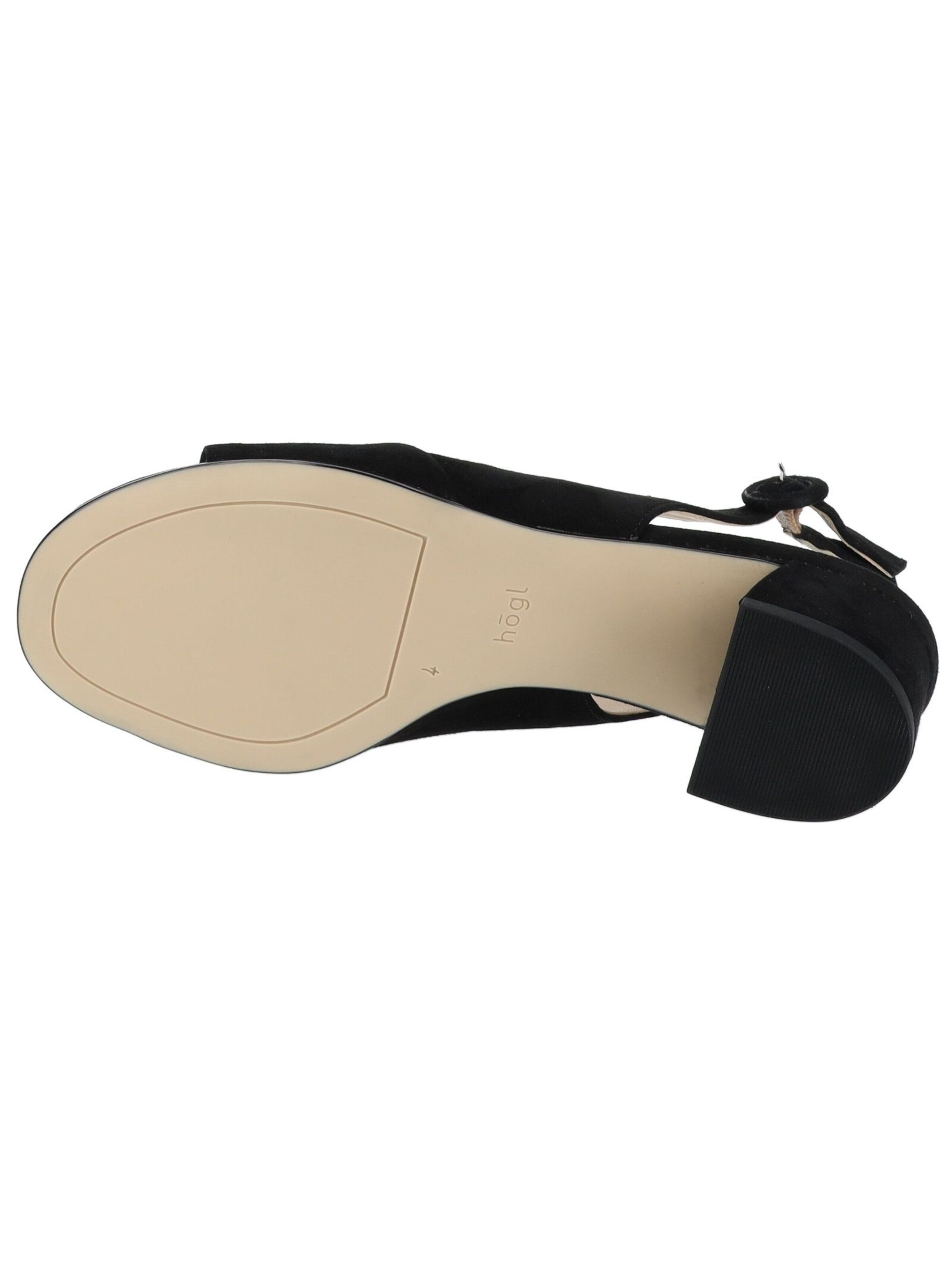 Sandalo con cinturino di Högl in nero