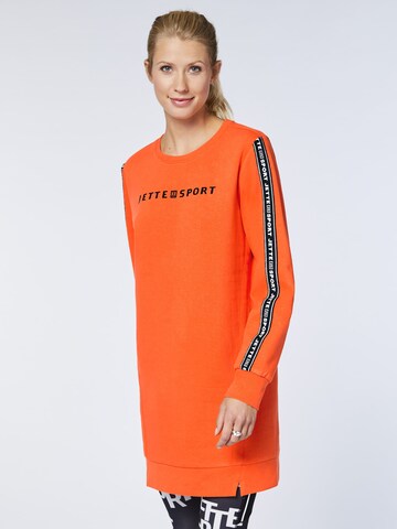 Jette Sport Dress in Orange: front