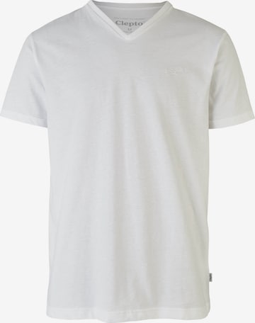 Cleptomanicx T-Shirt 'Ligull' in Weiß: predná strana