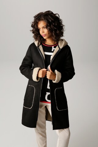 Aniston CASUAL Übergangsparka in Schwarz