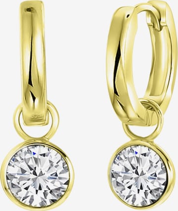 Lucardi Oorbellen in Goud: voorkant