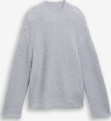 Pull-over TOM TAILOR DENIM en gris : devant