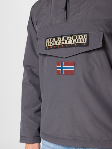 Veste mi-saison 'Rainforest' NAPAPIJRI en gris