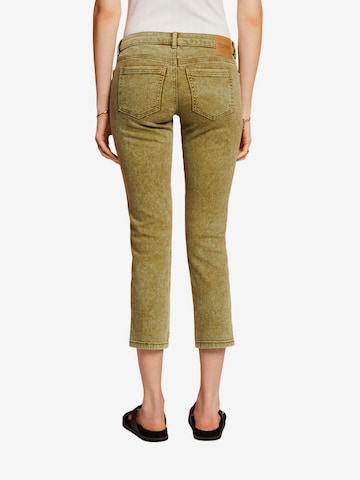 ESPRIT Slim fit Pants in Yellow