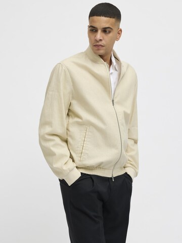JACK & JONES Overgangsjakke i beige: forside