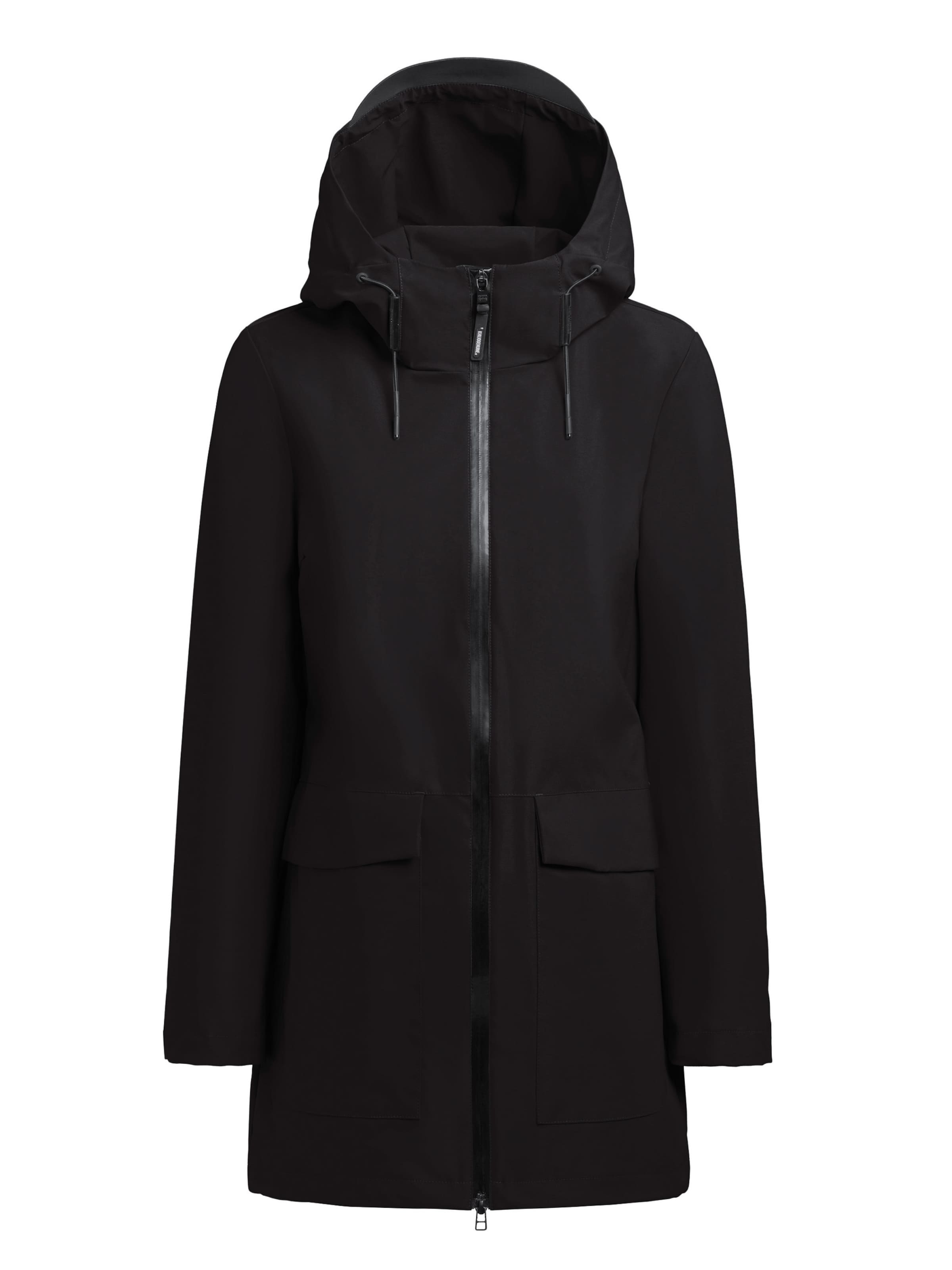 khujo Between-season jacket 'Evila' in Black, Item view