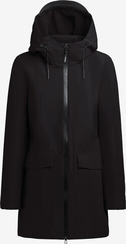 khujo Between-Season Jacket 'Evila' in Black: front