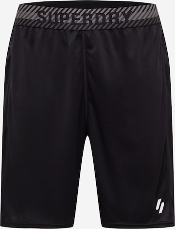 Superdry Sporthose 'Core' in Schwarz: predná strana