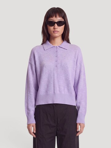 Pull-over 'Gerit' EDITED en violet : devant