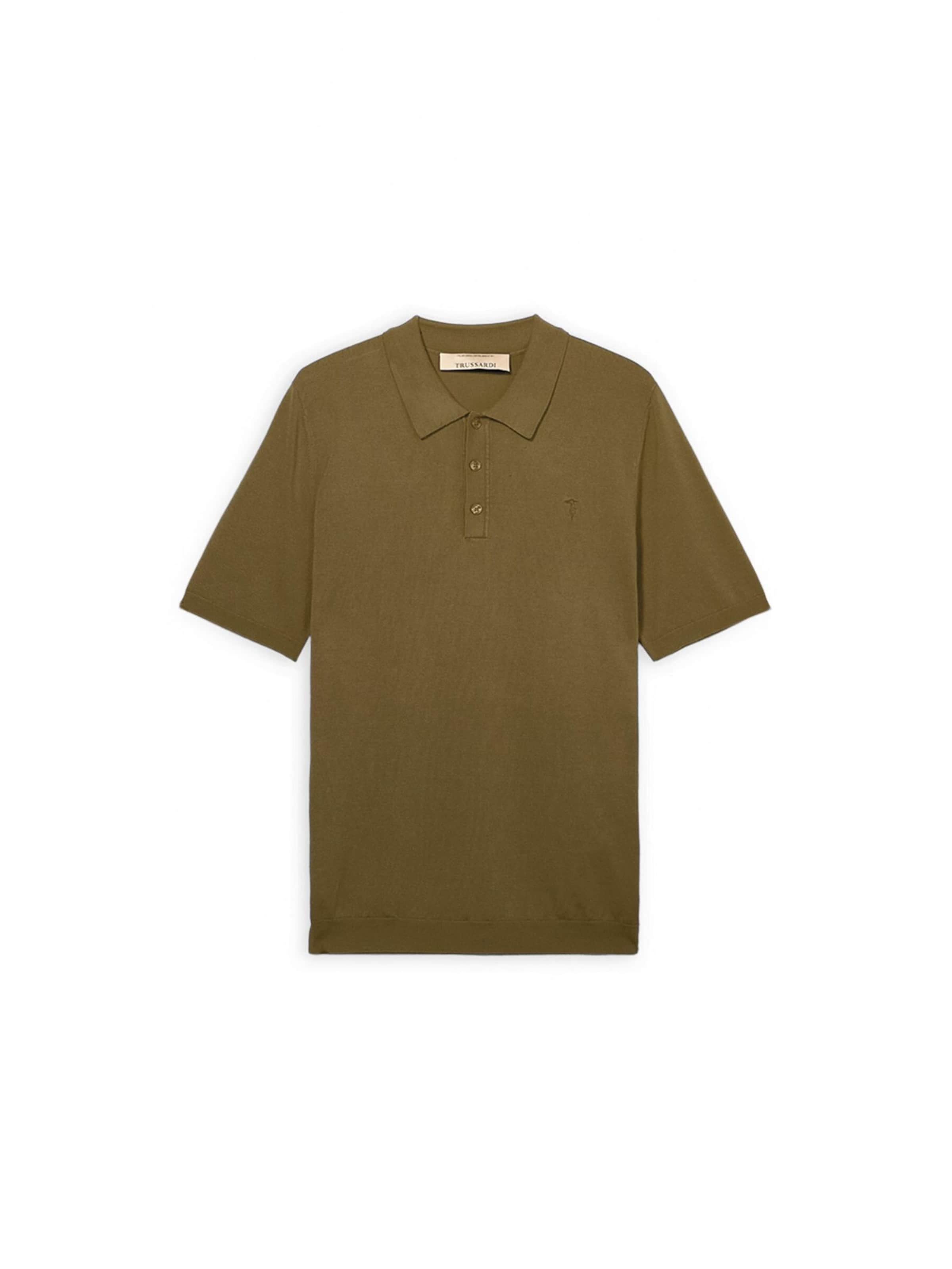 Maglietta di Trussardi in verde: frontale