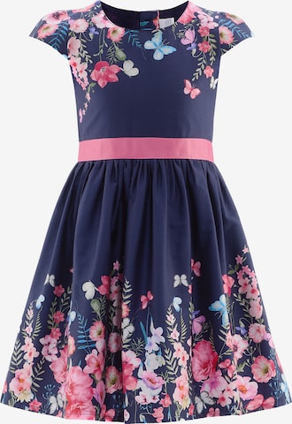 happy girls Kleid in Blau: Vorderseite