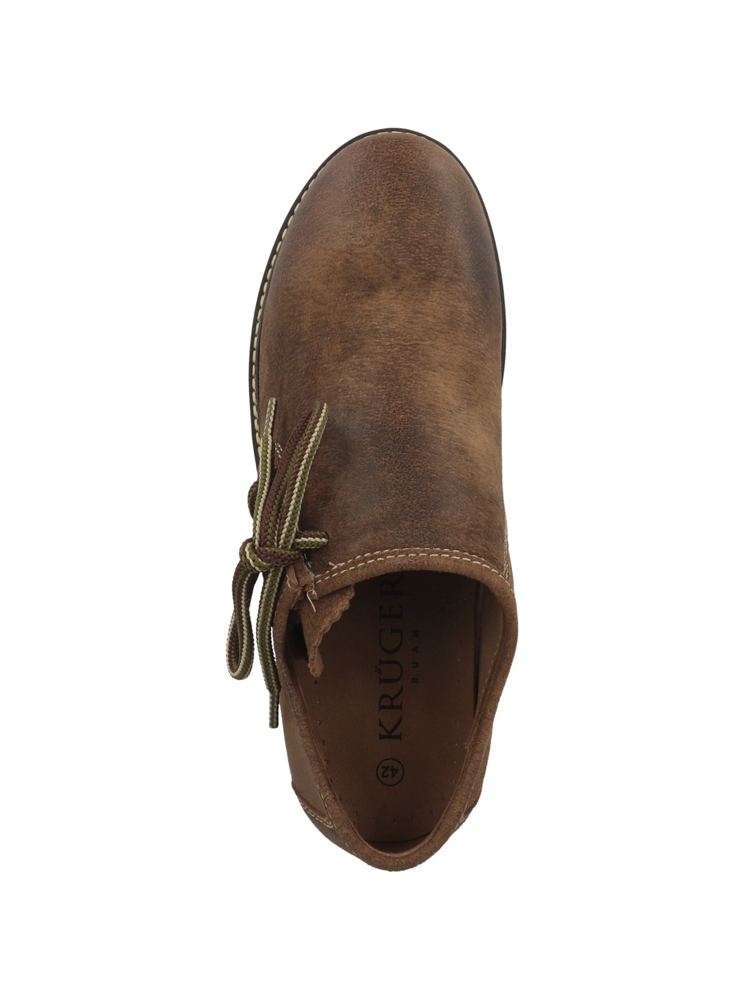 Chassure folklorique 'Bruno' Krüger Buam en marron