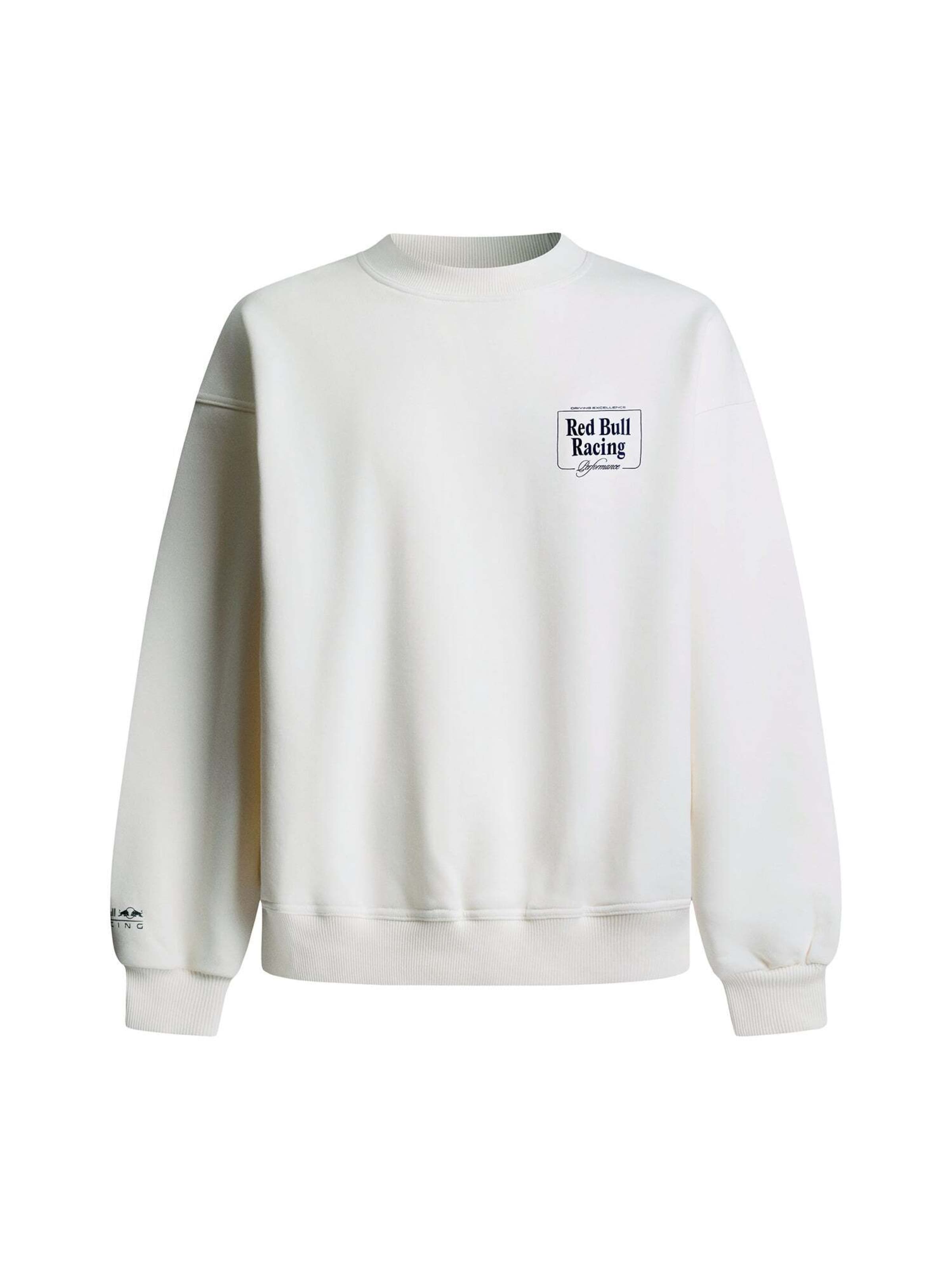 Pull-over Red Bull Racing x Pepe Jeans en blanc : devant