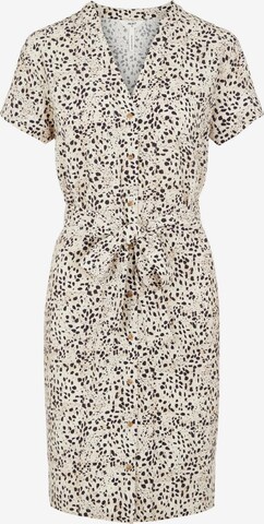 OBJECT Shirt dress 'Hessa' in Beige: front