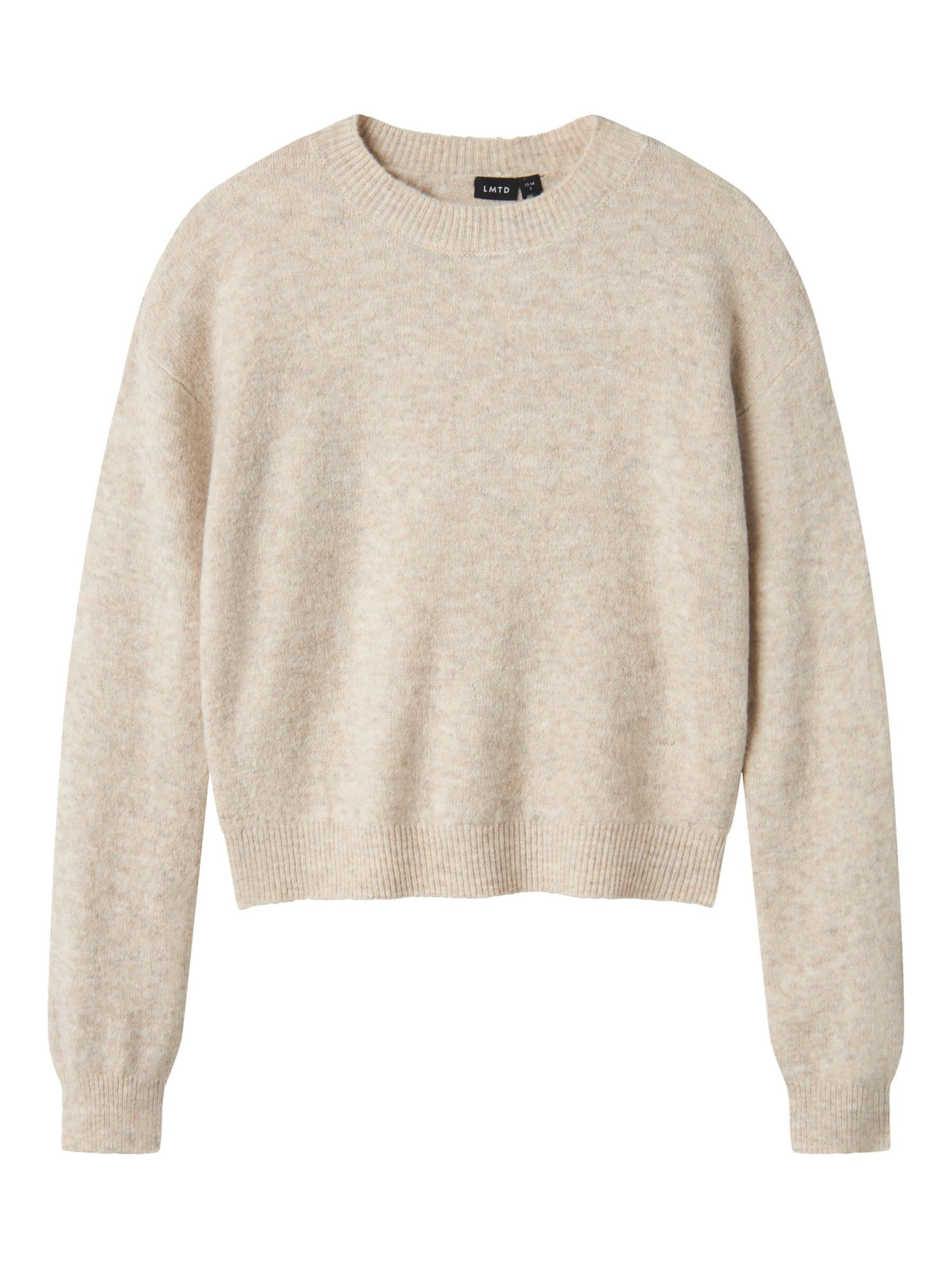 LMTD Sweater 'NLFLODET' in Beige: front
