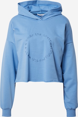 ABOUT YOU Sweatshirt 'Malin' in Blue: front