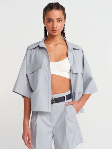 Dilvin Shirt 'Hemden' in Blue: front