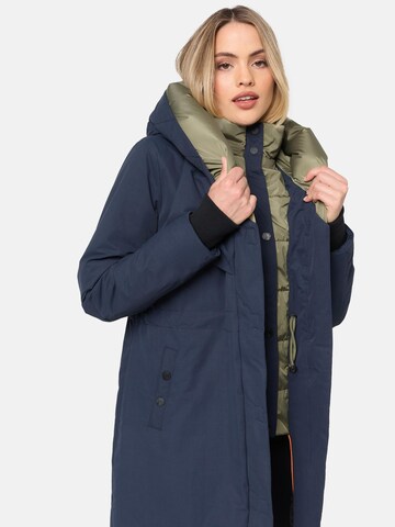 Cappotto invernale 'Snowelf' di NAVAHOO in blu