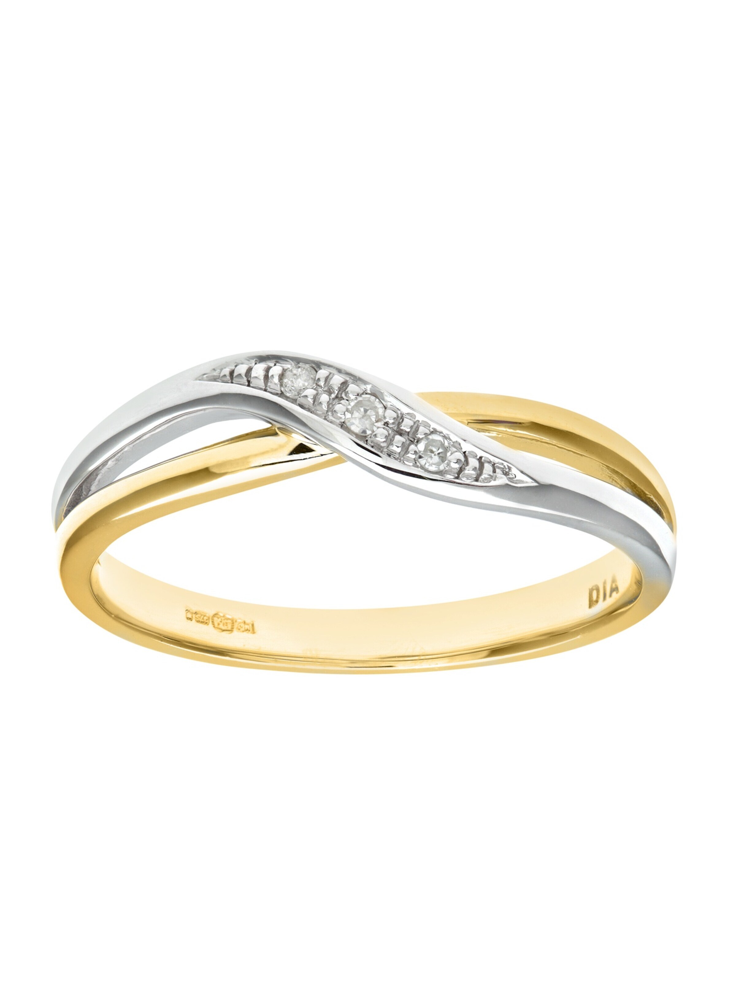 DIAMANT LETERNEL Ring‌‌‌ in Gold: Vorderseite