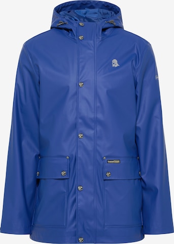 Schmuddelwedda Functionele jas in Blauw: voorkant